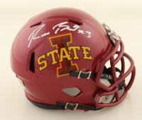 Rocco Becht Signed Iowa State Cyclones Speed Mini Helmet (Beckett) at PristineAuction.com