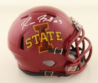Rocco Becht Signed Iowa State Cyclones Speed Mini Helmet (Beckett) at PristineAuction.com