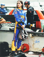 Toni Breidinger Signed NASACAR Craftsman Truck Series 11x14 Photo (PA) at PristineAuction.com