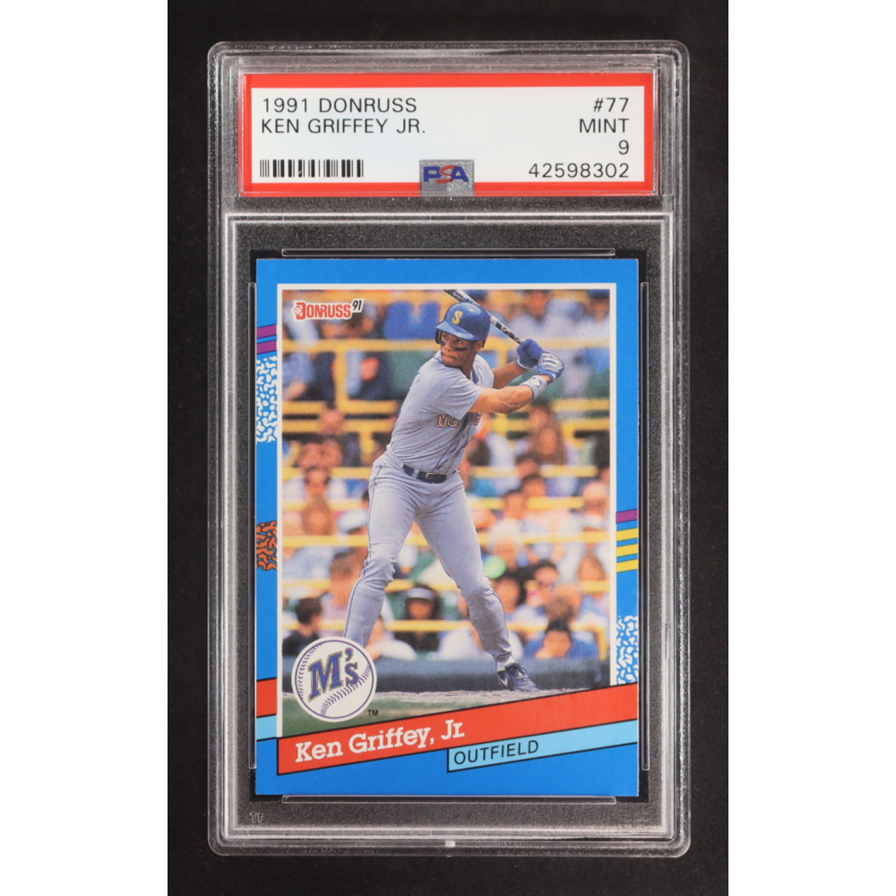 Ken Griffey Jr. 1991 Donruss #77 (PSA 9) at PristineAuction.com
