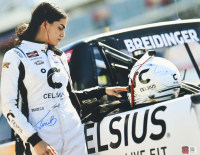 Toni Breidinger Signed NASACAR Craftsman Truck Series 11x14 Photo (PA) at PristineAuction.com