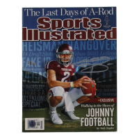 Johnny Manziel Signed 2013 Sports Illustrated Magazine (Beckett) at PristineAuction.com