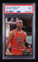 Michael Jordan 1992-93 Stadium Club #210 MC (PSA 9) at PristineAuction.com