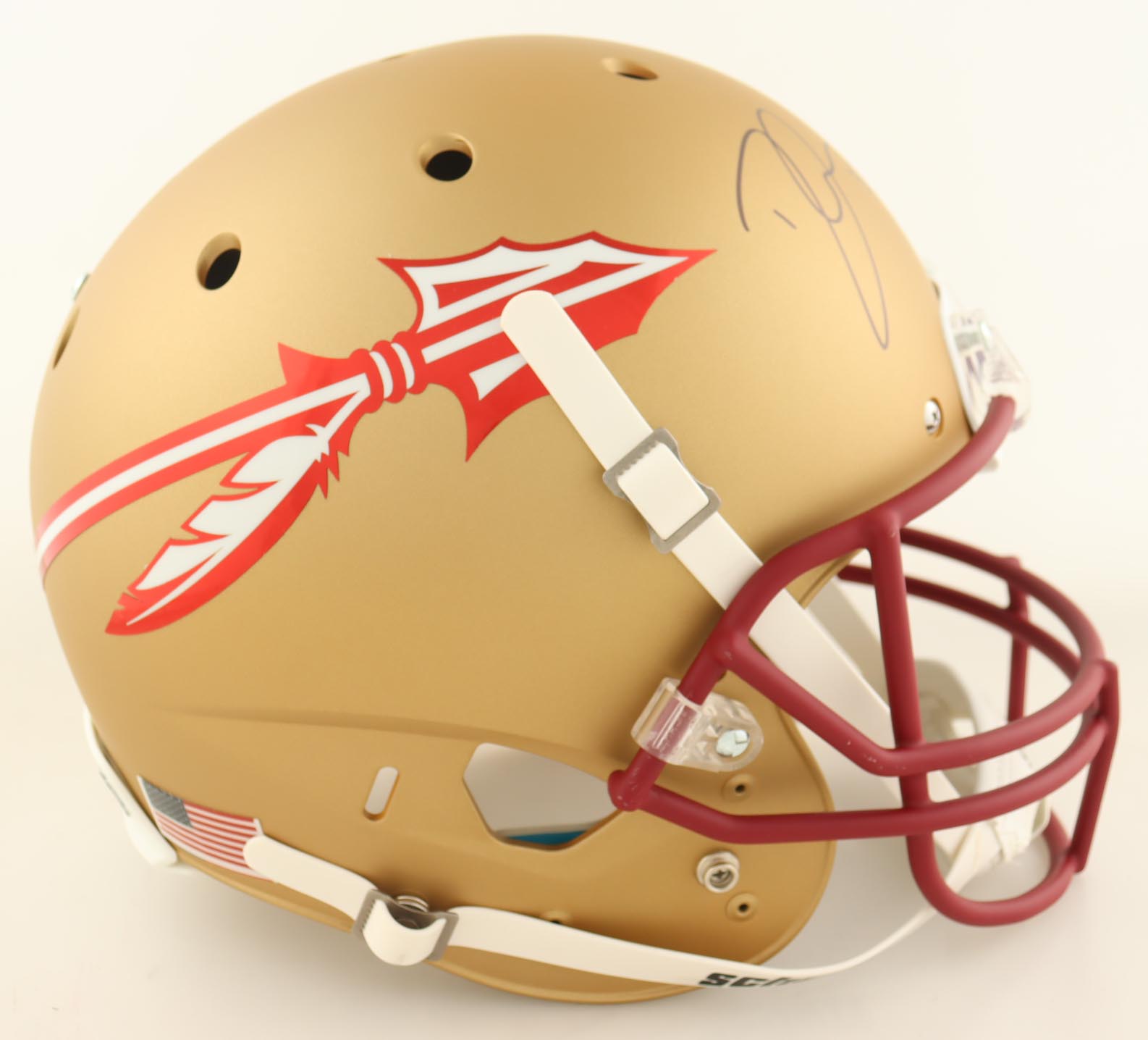 Derwin James Jr. Signed Florida State Seminoles Full-Size Helmet (PSA) at PristineAuction.com Derwin James Jr. Signed Florida State Seminoles Full-Size Helmet (PSA) at PristineAuction.com