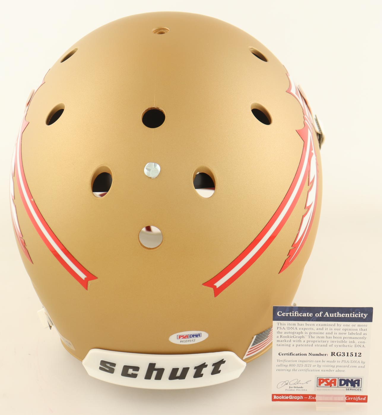 Derwin James Jr. Signed Florida State Seminoles Full-Size Helmet (PSA) at PristineAuction.com Derwin James Jr. Signed Florida State Seminoles Full-Size Helmet (PSA) at PristineAuction.com