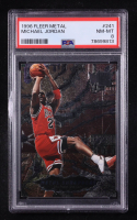 Michael Jordan 1996-97 Metal #241 MS (PSA 8) at PristineAuction.com