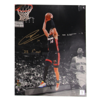 Tyler Herro Signed Heat 11x14 Photo (Beckett & USA SM) at PristineAuction.com