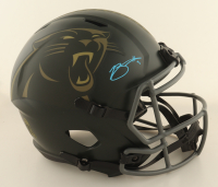 Bryce Young Signed Panthers Full-Size Salute to Service Alternate Speed Helmet (Fanatics) at PristineAuction.com