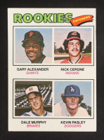 Gary Alexander / Rick Cerone  /Dale Murphy / Kevin Pasley 1977 Topps Rookie Catchers #476 RC at PristineAuction.com
