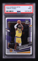 LeBron James 2023-24 Donruss Optic #65 (PSA 9) at PristineAuction.com