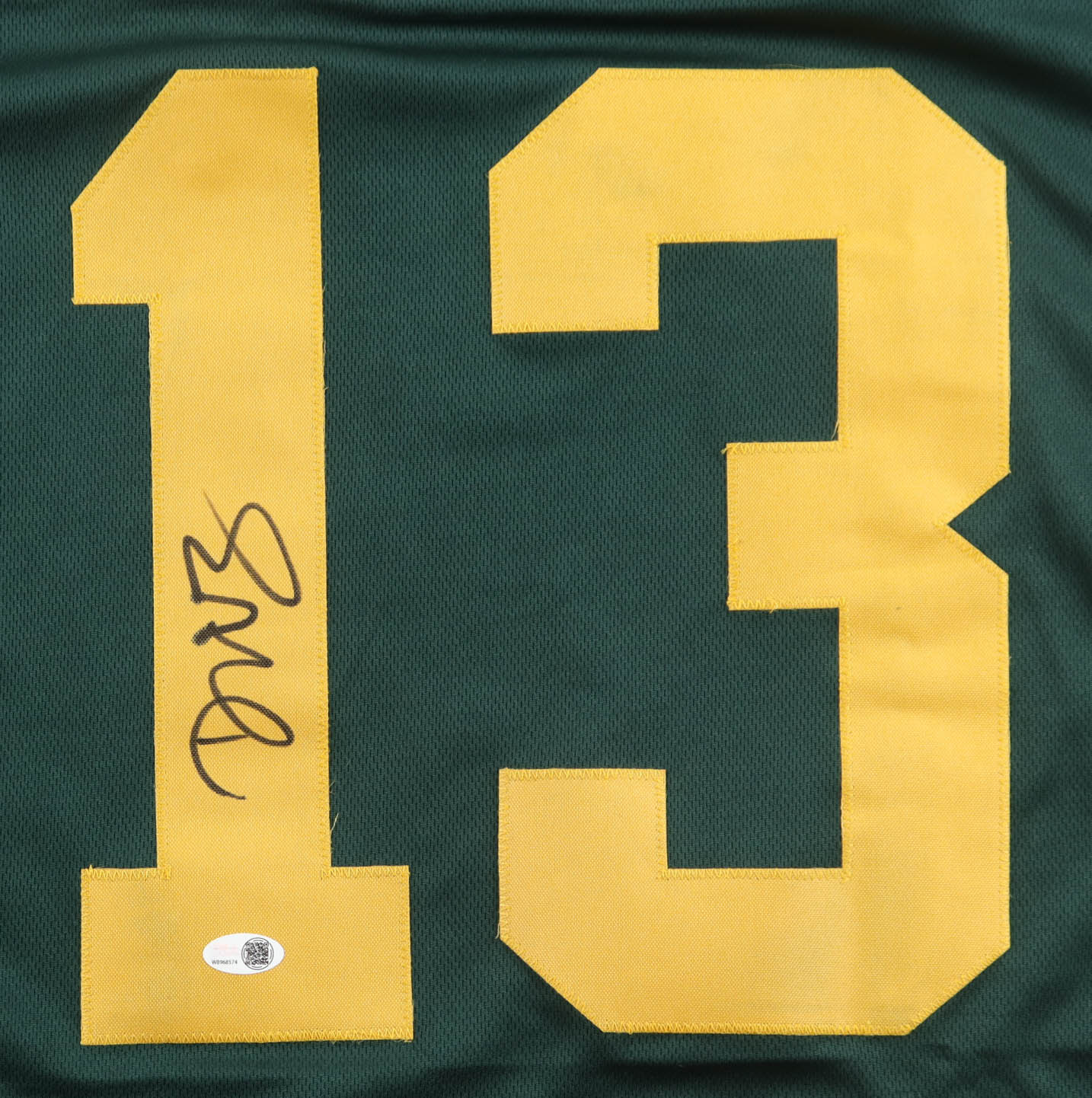 Dontayvion Wicks Signed Jersey (JSA) at PristineAuction.com Dontayvion Wicks Signed Jersey (JSA) at PristineAuction.com