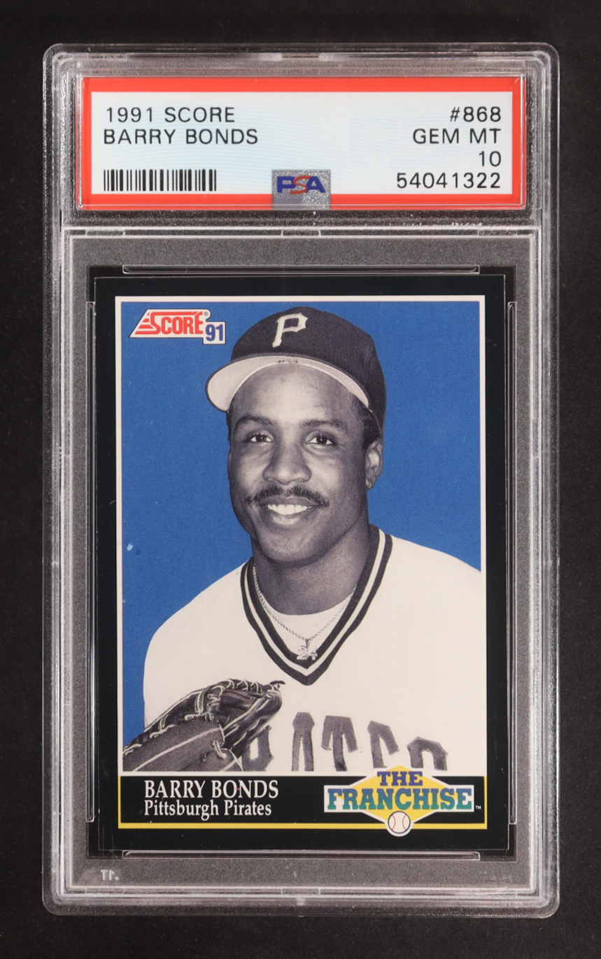 Barry Bonds 1991 Score #868 FRAN (PSA 10) at PristineAuction.com Barry Bonds 1991 Score #868 FRAN (PSA 10) at PristineAuction.com
