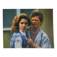 Claudia Wells Signed "Back To The Future" 11x14 Photo Inscribed "Jennifer Parker" (Beckett) at PristineAuction.com