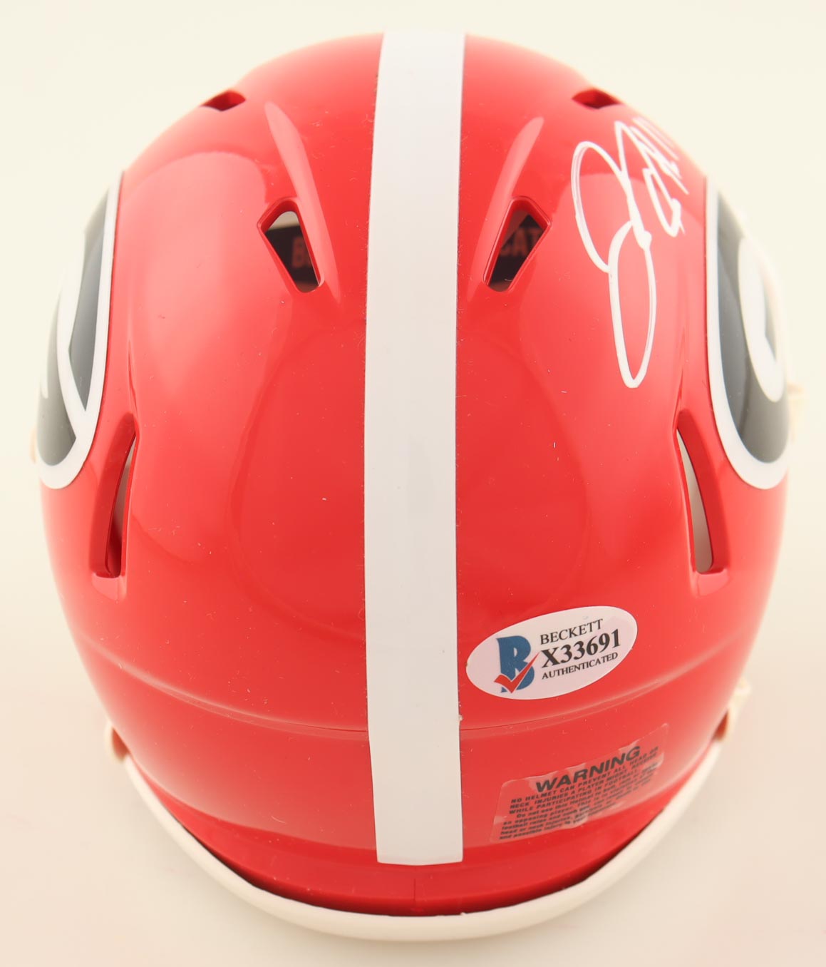 Jake Fromm Signed Georgia Bulldogs Speed Mini Helmet (Beckett) at PristineAuction.com Jake Fromm Signed Georgia Bulldogs Speed Mini Helmet (Beckett) at PristineAuction.com