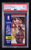 Michael Jordan 1991-92 Fleer #211 AS (PSA 9) at PristineAuction.com