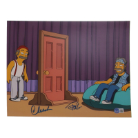Cheech Marin & Tommy Chong Signed "The Simpsons" 11x14 Photo (Beckett) at PristineAuction.com