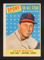 Stan Musial 1958 Topps AS TP #476 at PristineAuction.com