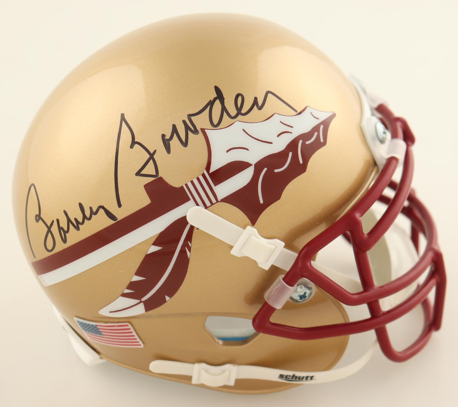 Bobby Bowden Signed Florida State Seminoles Mini Helmet (PSA) at PristineAuction.com Bobby Bowden Signed Florida State Seminoles Mini Helmet (PSA) at PristineAuction.com