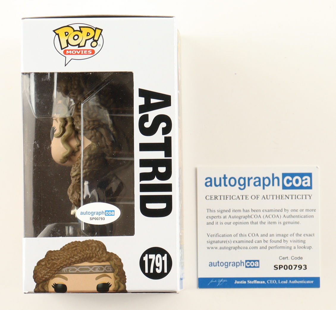 Nico Parker Signed "How to Train Your Dragon" #1791 Astrid Funko Pop Vinyl Figure (ACOA) at PristineAuction.com Nico Parker Signed "How to Train Your Dragon" #1791 Astrid Funko Pop Vinyl Figure (ACOA) at PristineAuction.com