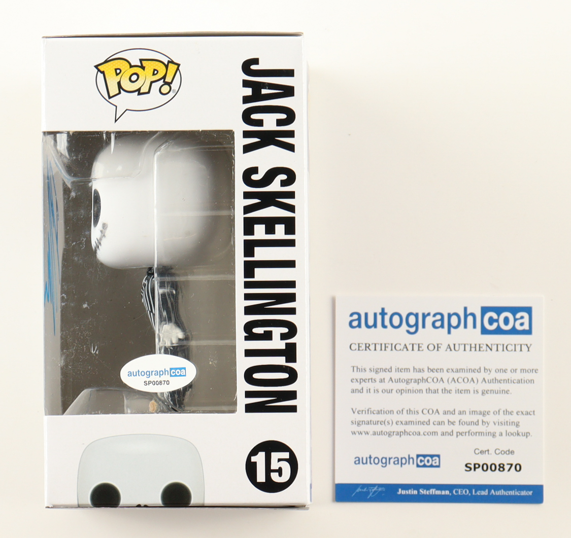 Danny Elfman Signed "Disney" #15 Jack Skellington Funko Pop! Vinyl Figure (ACOA) at PristineAuction.com Danny Elfman Signed "Disney" #15 Jack Skellington Funko Pop! Vinyl Figure (ACOA) at PristineAuction.com