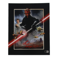 Ray Park Signed "Star Wars: Episode I &ndash; The Phantom Menace" 11x14 Photo Inscribed "Darth Maul" (Beckett) at PristineAuction.com