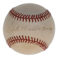 Ted Williams Signed OAL Baseball (JSA) at PristineAuction.com