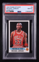 Michael Jordan 1990-91 Panini Stickers #G (PSA 8) at PristineAuction.com