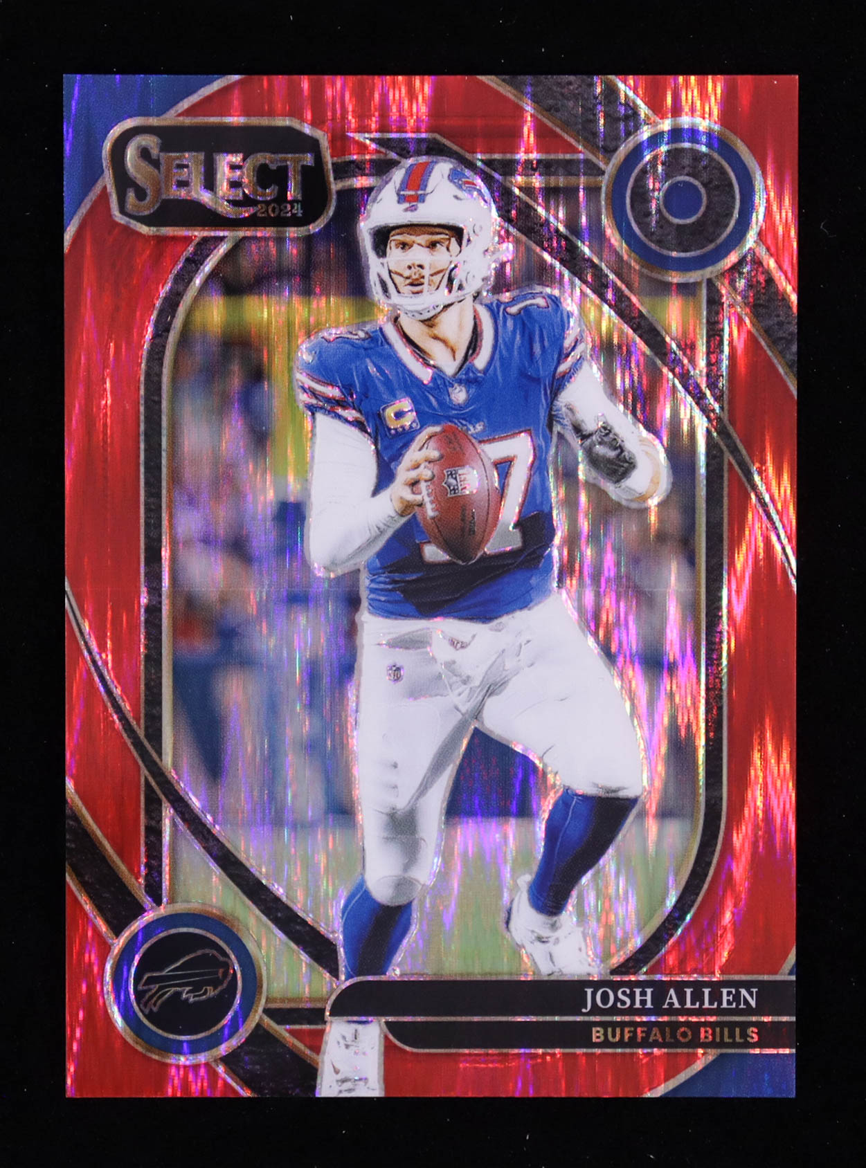 Josh Allen 2024 Select Prizm Red Shock #225 #215/249 at PristineAuction.com Josh Allen 2024 Select Prizm Red Shock #225 #215/249 at PristineAuction.com