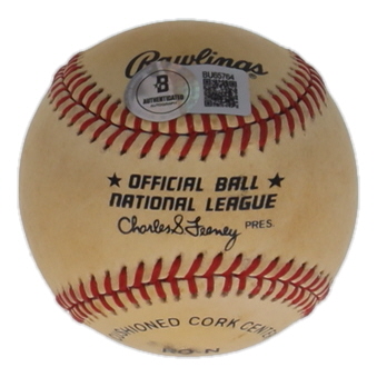 Manny Sanguillen Signed ONL Baseball (Beckett) at PristineAuction.com Manny Sanguillen Signed ONL Baseball (Beckett) at PristineAuction.com