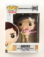 Anders Holm Signed "Workaholics" #493 Anders Funko Pop! Vinyl Figure (ACOA) at PristineAuction.com