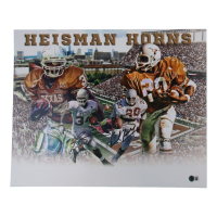 Ricky Williams & Earl Campbell Signed Texas Longhorns 16x20 Photo (Beckett) at PristineAuction.com