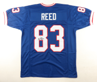 Andre Reed Signed Jersey Inscribed "HOF 14" (JSA) at PristineAuction.com