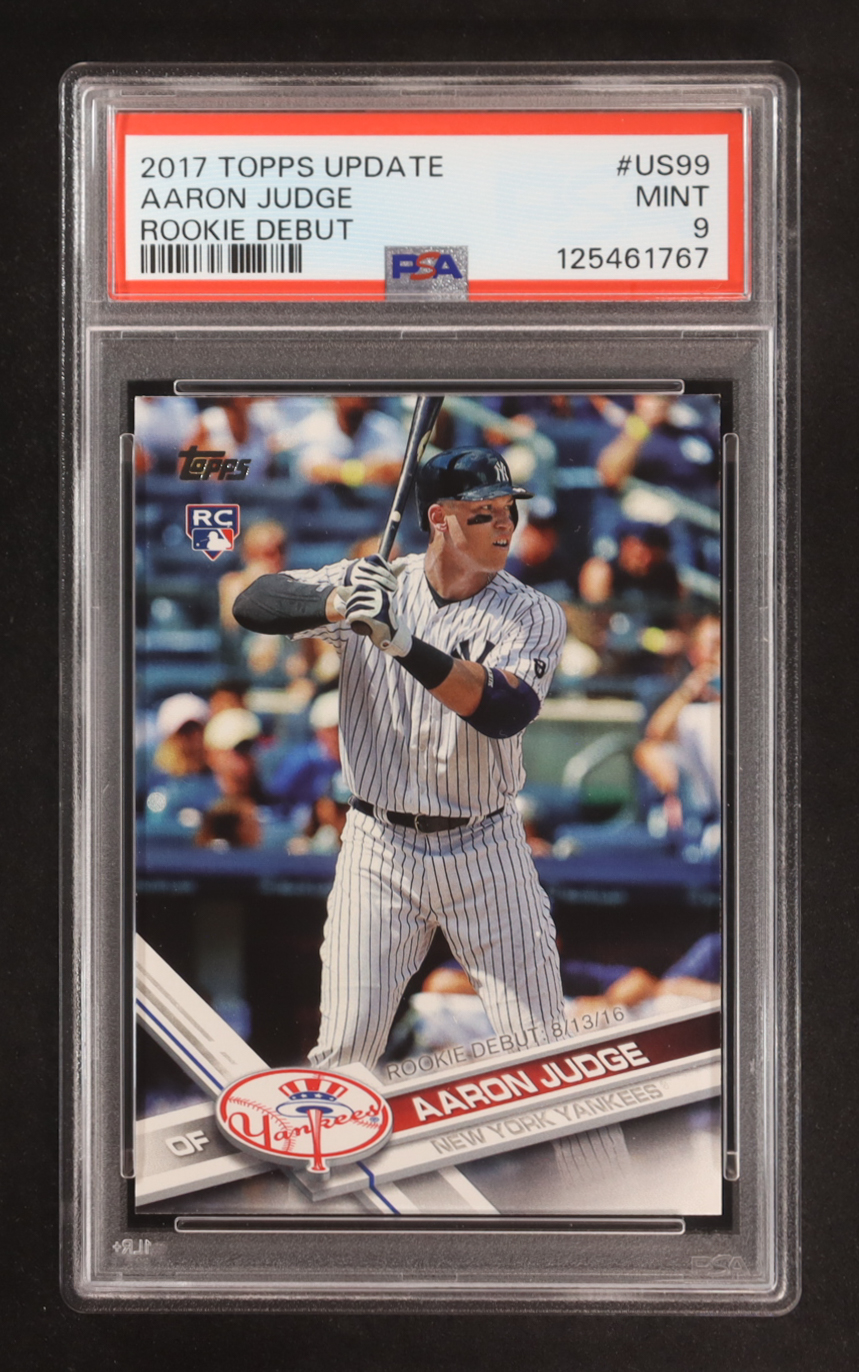 Aaron Judge 2017 Topps Update #US99 RC (PSA 9) at PristineAuction.com Aaron Judge 2017 Topps Update #US99 RC (PSA 9) at PristineAuction.com