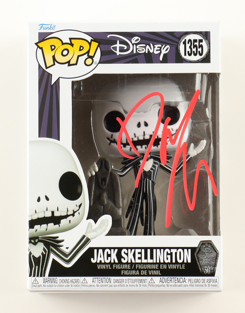Danny Elfman Signed "Disney" #1355 Jack Skellington Funko Pop! Vinyl Figure (ACOA) at PristineAuction.com Danny Elfman Signed "Disney" #1355 Jack Skellington Funko Pop! Vinyl Figure (ACOA) at PristineAuction.com
