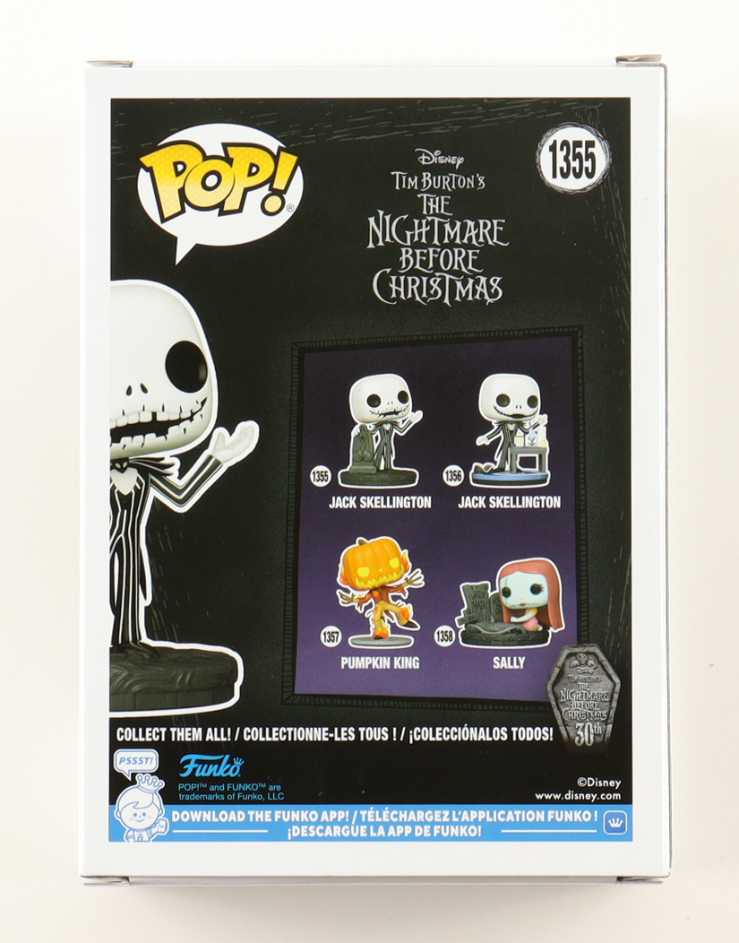 Danny Elfman Signed "Disney" #1355 Jack Skellington Funko Pop! Vinyl Figure (ACOA) at PristineAuction.com Danny Elfman Signed "Disney" #1355 Jack Skellington Funko Pop! Vinyl Figure (ACOA) at PristineAuction.com