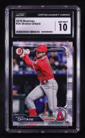 Shohei Ohtani 2019 Bowman #34 (CGC 10) at PristineAuction.com