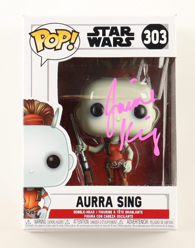 Jaime King Signed "Star Wars" #303 Aurra Sing Funko Pop! Vinyl Figure (ACOA) at PristineAuction.com Jaime King Signed "Star Wars" #303 Aurra Sing Funko Pop! Vinyl Figure (ACOA) at PristineAuction.com