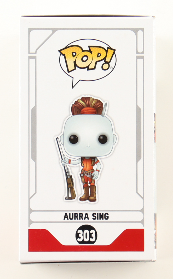 Jaime King Signed "Star Wars" #303 Aurra Sing Funko Pop! Vinyl Figure (ACOA) at PristineAuction.com Jaime King Signed "Star Wars" #303 Aurra Sing Funko Pop! Vinyl Figure (ACOA) at PristineAuction.com