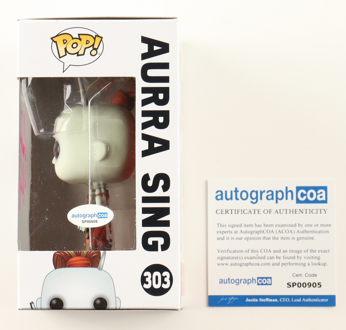 Jaime King Signed "Star Wars" #303 Aurra Sing Funko Pop! Vinyl Figure (ACOA) at PristineAuction.com Jaime King Signed "Star Wars" #303 Aurra Sing Funko Pop! Vinyl Figure (ACOA) at PristineAuction.com