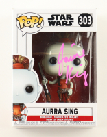Jaime King Signed "Star Wars" #303 Aurra Sing Funko Pop! Vinyl Figure (ACOA) at PristineAuction.com