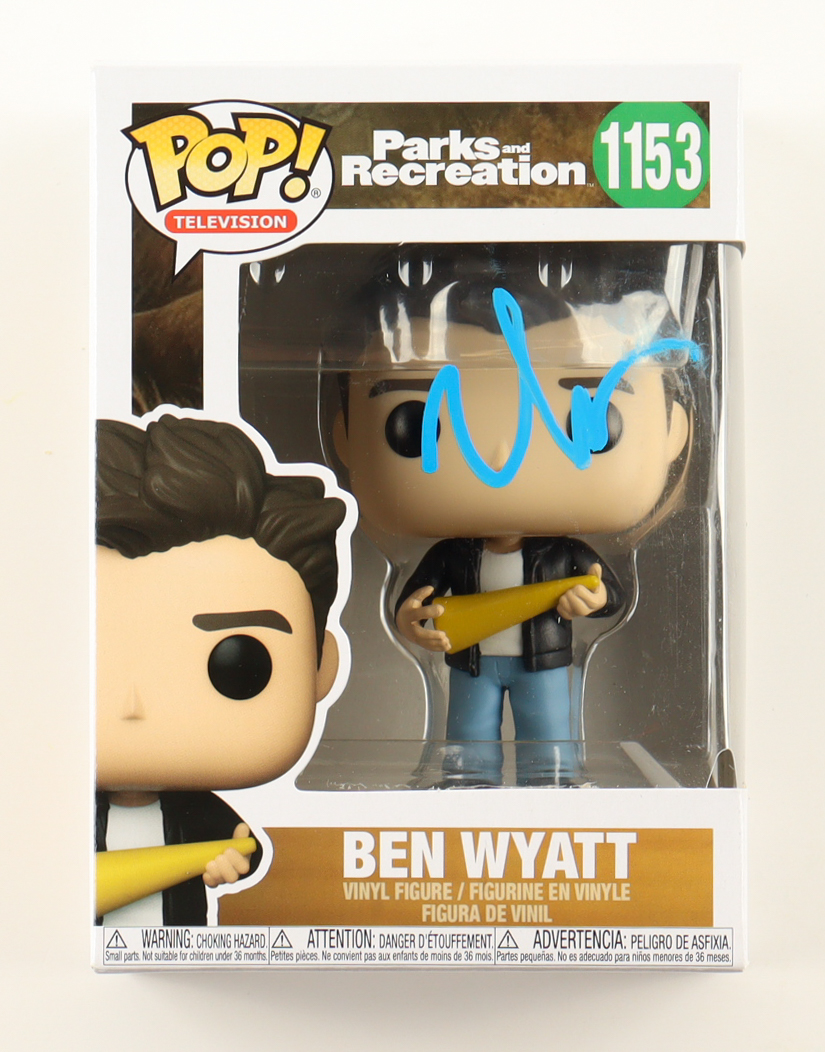 Adam Scott Signed "Parks and Recreation" #1153 Ben Wyatt Funko Pop! Vinyl Figure (ACOA) at PristineAuction.com Adam Scott Signed "Parks and Recreation" #1153 Ben Wyatt Funko Pop! Vinyl Figure (ACOA) at PristineAuction.com
