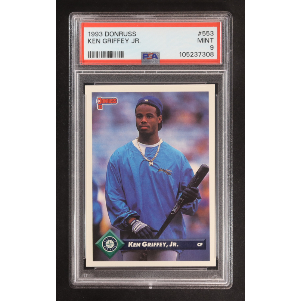 Ken Griffey Jr. 1993 Donruss #553 (PSA 9) at PristineAuction.com