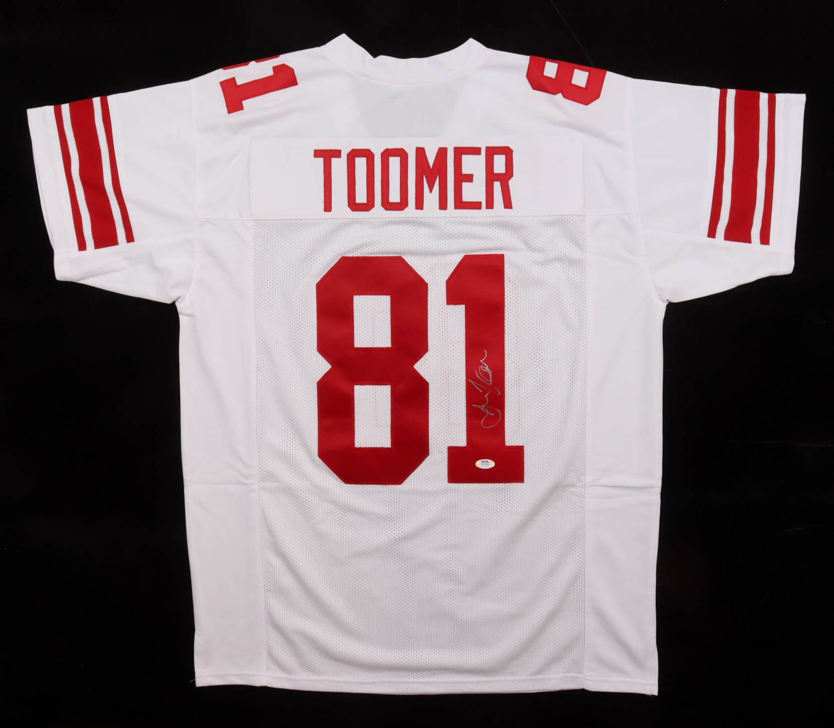 Amani Toomer Signed Jersey (PSA) at PristineAuction.com Amani Toomer Signed Jersey (PSA) at PristineAuction.com
