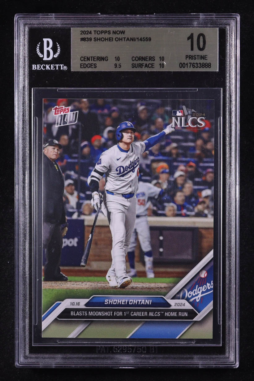 Shohei Ohtani 2024 Topps Now #839 (BGS 10) at PristineAuction.com Shohei Ohtani 2024 Topps Now #839 (BGS 10) at PristineAuction.com