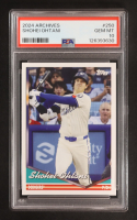 Shohei Ohtani 2024 Topps Archives #250 (PSA 10) at PristineAuction.com