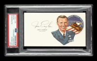 Joe Engle Signed Cut With Portrait (PSA) at PristineAuction.com