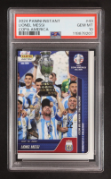 Lionel Messi 2024 Panini Instant Copa America #1 (PSA 10) at PristineAuction.com