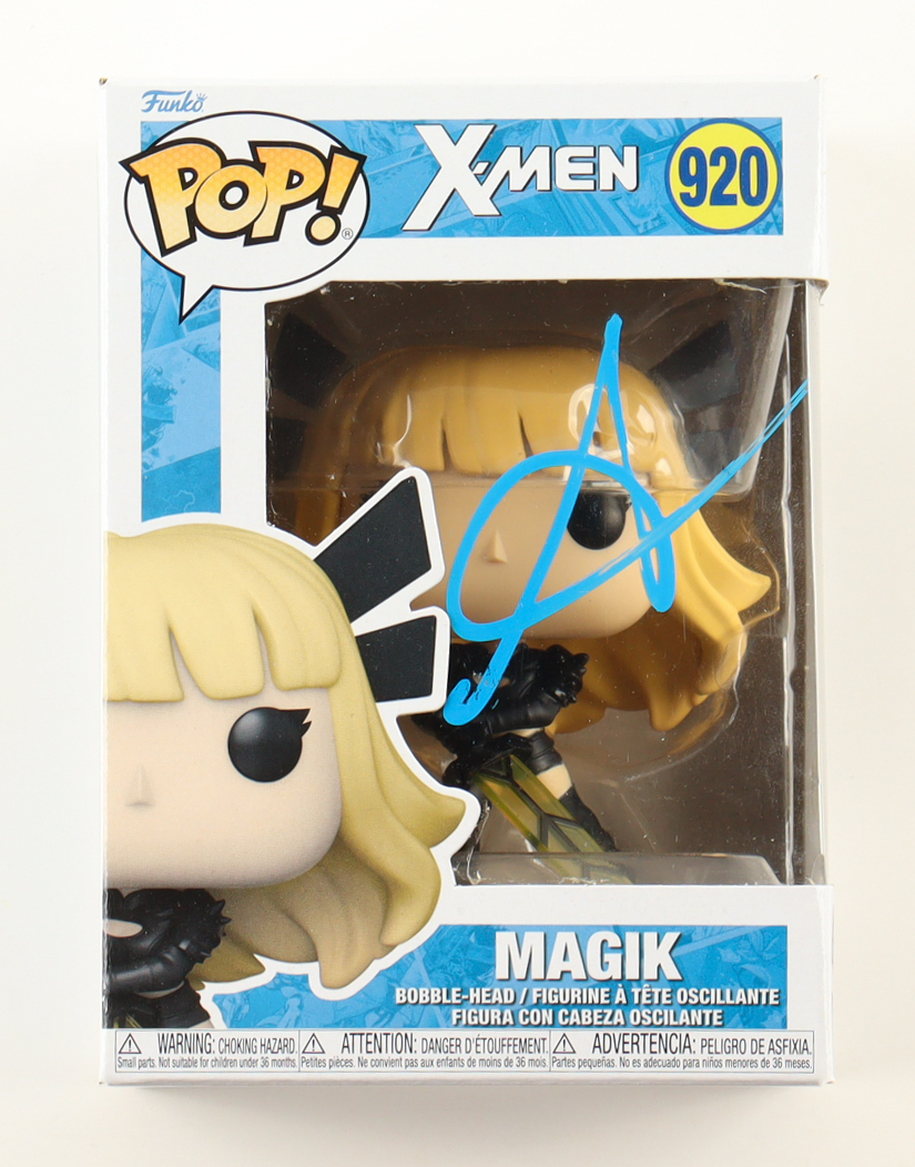 Anya Taylor-Joy Signed "X-Men" #920 Magik Bobble-Head Funko Pop! Vinyl Figure (ACOA) at PristineAuction.com Anya Taylor-Joy Signed "X-Men" #920 Magik Bobble-Head Funko Pop! Vinyl Figure (ACOA) at PristineAuction.com