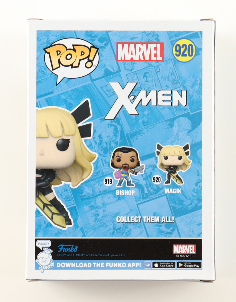 Anya Taylor-Joy Signed "X-Men" #920 Magik Bobble-Head Funko Pop! Vinyl Figure (ACOA) at PristineAuction.com Anya Taylor-Joy Signed "X-Men" #920 Magik Bobble-Head Funko Pop! Vinyl Figure (ACOA) at PristineAuction.com