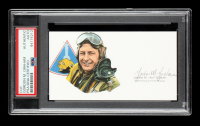 Gordon M. Graham Signed Cut With Portrait (PSA) at PristineAuction.com